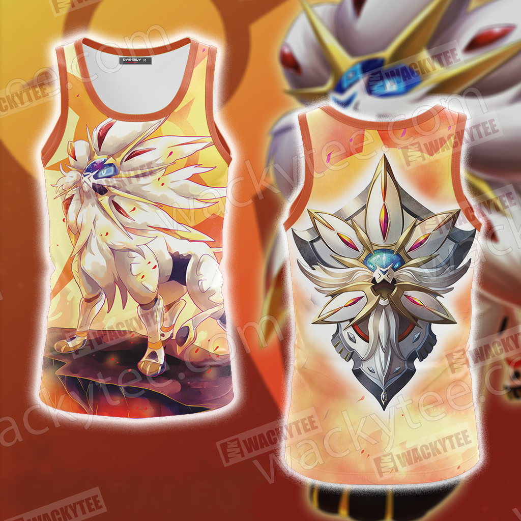 Pokemon Solgaleo Unisex 3D T-shirt Tank Top