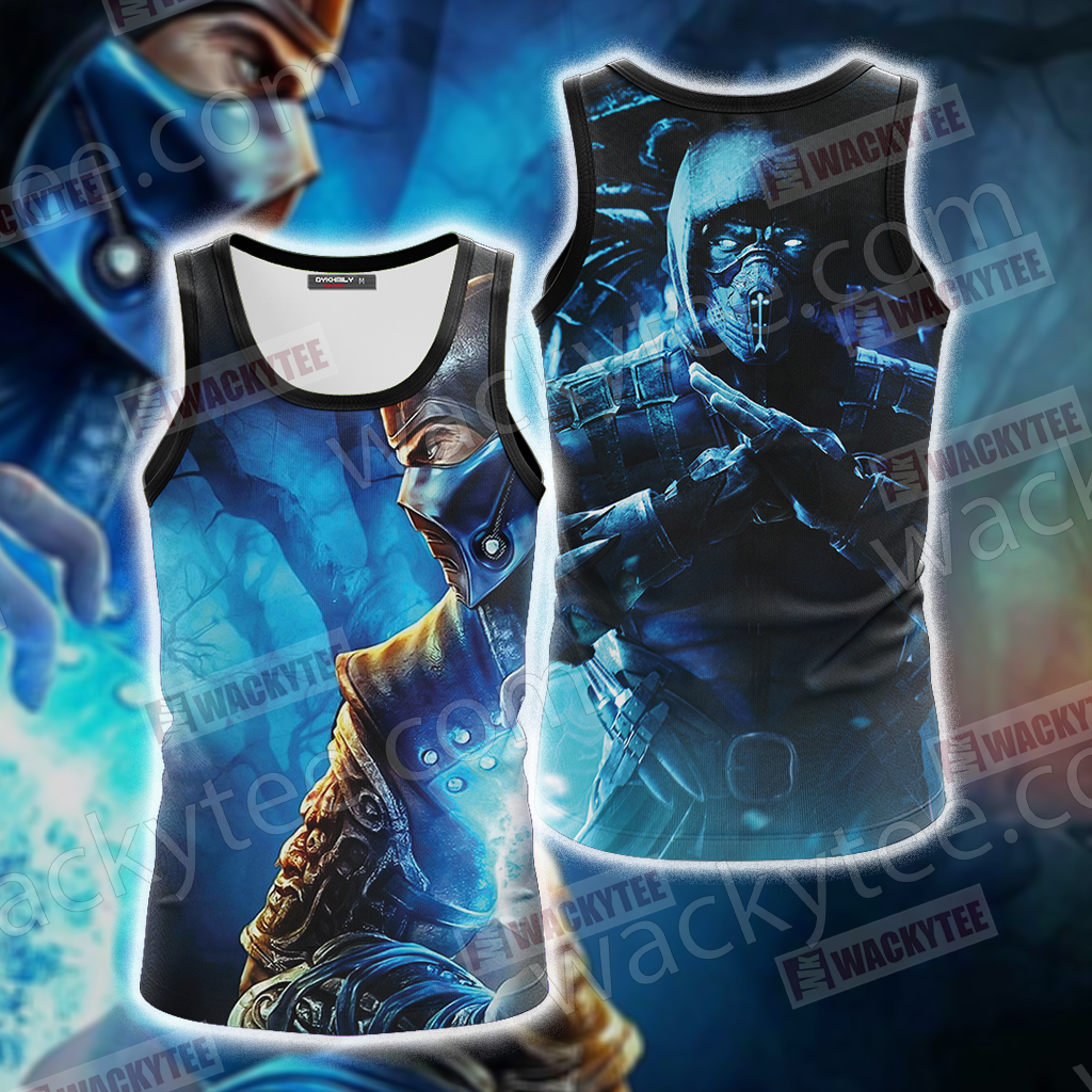 Mortal Kombat Subzero New Version Unisex 3D T-shirt Tank Top