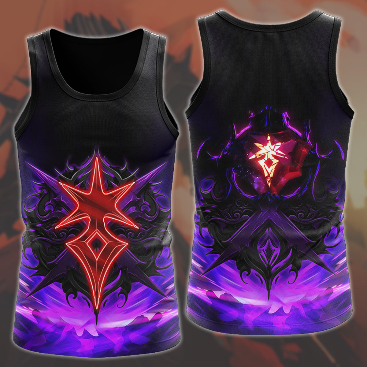 Final Fantasy Dark Knight Video Game All Over Printed T-shirt Tank Top Zip Hoodie Pullover Hoodie Hawaiian Shirt Beach Shorts Joggers Tank Top