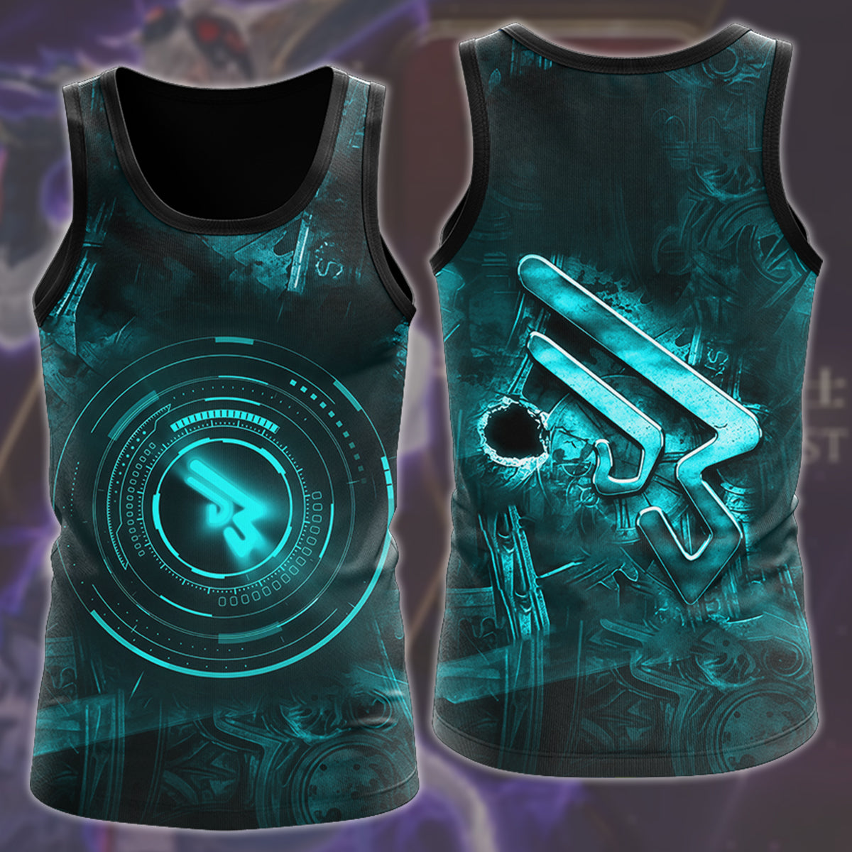 Final Fantasy Machinist Video Game All Over Printed T-shirt Tank Top Zip Hoodie Pullover Hoodie Hawaiian Shirt Beach Shorts Joggers Tank Top