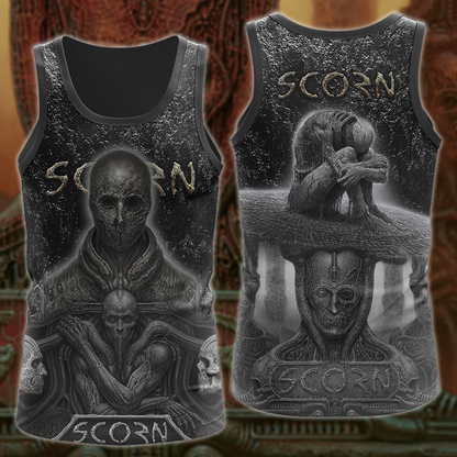 Scorn Video Game 3D All Over Print T-shirt Tank Top Zip Hoodie Pullover Hoodie Hawaiian Shirt Beach Shorts Jogger Tank Top