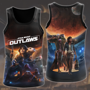 Star Wars Outlaws Video Game All Over Printed T-shirt Tank Top Zip Hoodie Pullover Hoodie Hawaiian Shirt Beach Shorts Joggers Tank Top S 