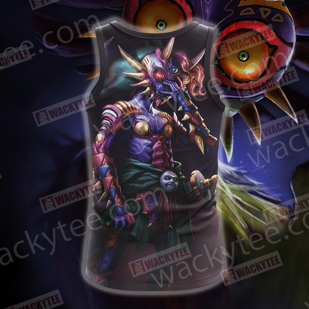 The Legend Of Zelda: Majora Skull Kid Unisex 3D T-shirt
