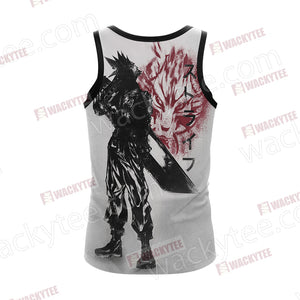 Final Fantasy 7 Cloud Strife T-shirt Zip Hoodie Pullover Hoodie   