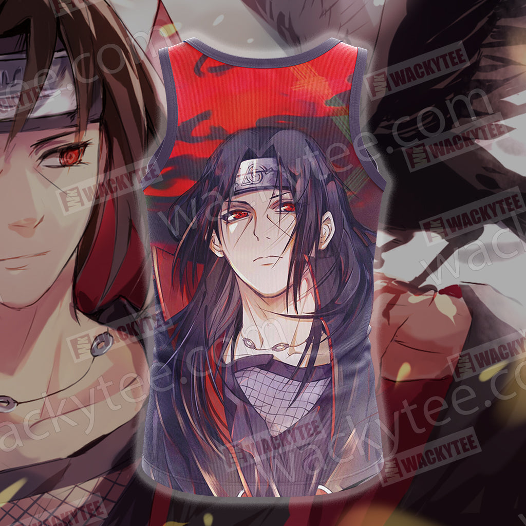 Naruto Uchiha Itachi New Look Unisex 3D T-shirt