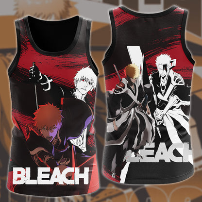 Bleach: Thousand-Year Blood War Manga Anime All Over Printed T-shirt Tank Top Zip Hoodie Pullover Hoodie Hawaiian Shirt Beach Shorts Joggers