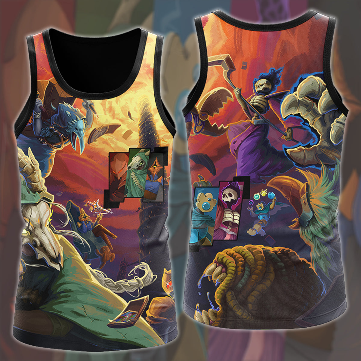 Slay the Spire 2 Video Game All Over Printed T-shirt Tank Top Zip Hoodie Pullover Hoodie Hawaiian Shirt Beach Shorts Joggers