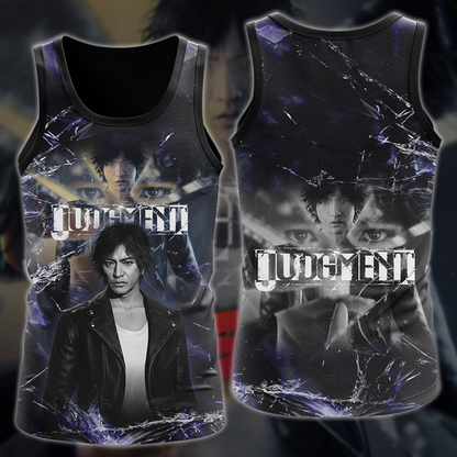Judgment Video Game 3D All Over Printed T-shirt Tank Top Zip Hoodie Pullover Hoodie Hawaiian Shirt Beach Shorts Jogger Tank Top