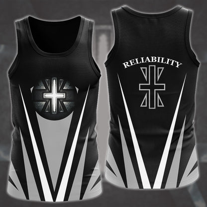 Digimon Crest Of Reliability Video Game All Over Printed T-shirt Tank Top Zip Hoodie Pullover Hoodie Hawaiian Shirt Beach Shorts Joggers Tank Top