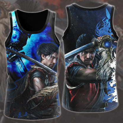 Onimusha: Way of the Sword Video Game All Over Printed T-shirt Tank Top Zip Hoodie Pullover Hoodie Hawaiian Shirt Beach Shorts Joggers