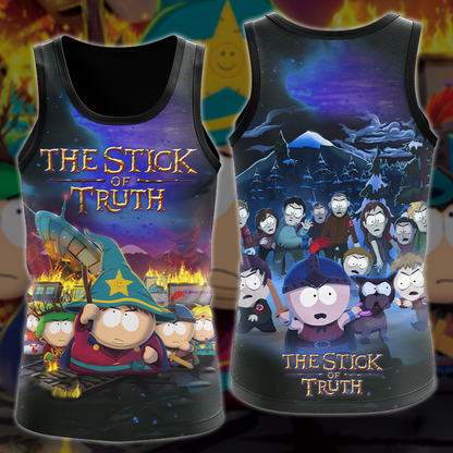 The Stick of Truth Video Game All-Over T-shirt Hoodie Tank Top Hawaiian Shirt Beach Shorts Joggers Tank Top