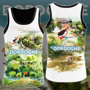 Dordogne Video Game 3D All Over Printed T-shirt Tank Top Zip Hoodie Pullover Hoodie Hawaiian Shirt Beach Shorts Jogger Tank Top S 