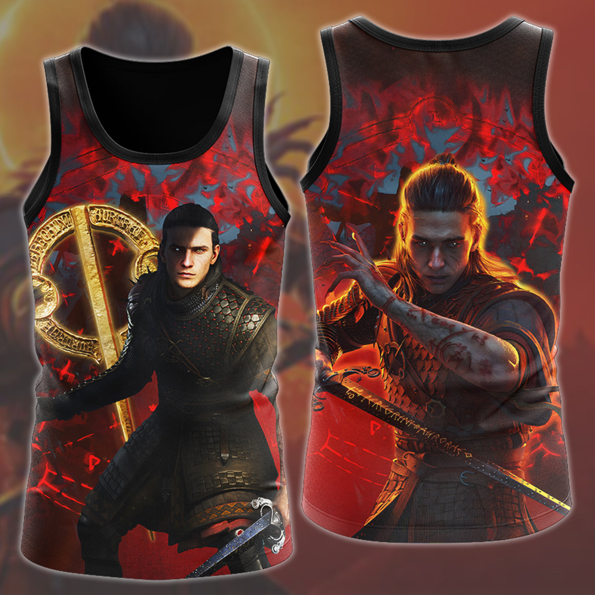 The Blood of Dawnwalker Video Game All Over Printed T-shirt Tank Top Zip Hoodie Pullover Hoodie Hawaiian Shirt Beach Shorts Joggers