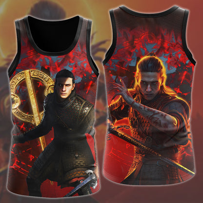 The Blood of Dawnwalker Video Game All Over Printed T-shirt Tank Top Zip Hoodie Pullover Hoodie Hawaiian Shirt Beach Shorts Joggers
