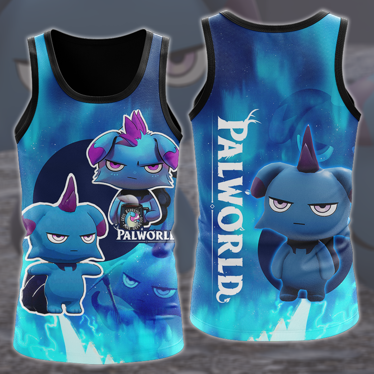 Palworld Video Game All Over Printed T-shirt Tank Top Zip Hoodie Pullover Hoodie Hawaiian Shirt Beach Shorts Joggers Tank Top