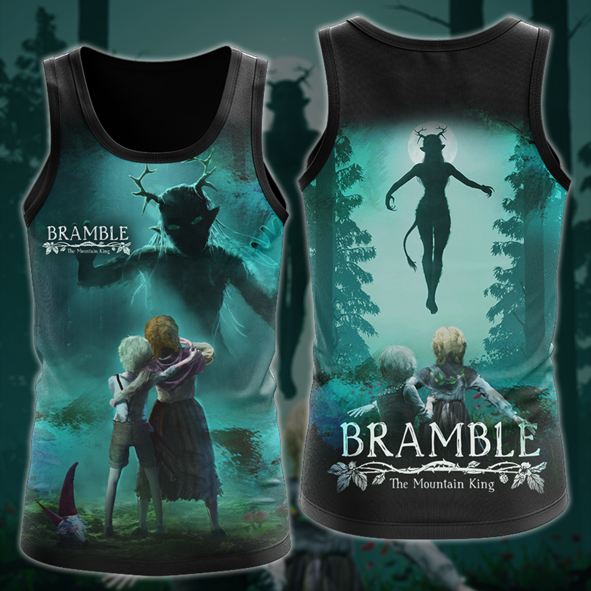 Bramble: The Mountain King Video Game 3D All Over Printed T-shirt Tank Top Zip Hoodie Pullover Hoodie Hawaiian Shirt Beach Shorts Jogger Tank Top