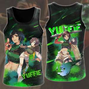 Final Fantasy VII Rebirth Yuffie Kisaragi Video Game All Over Printed T-shirt Tank Top Zip Hoodie Pullover Hoodie Hawaiian Shirt Beach Shorts Joggers Tank Top S 