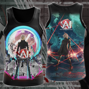 AI: The Somnium Files Video Game All Over Printed T-shirt Tank Top Zip Hoodie Pullover Hoodie Hawaiian Shirt Beach Shorts Joggers Tank Top S 