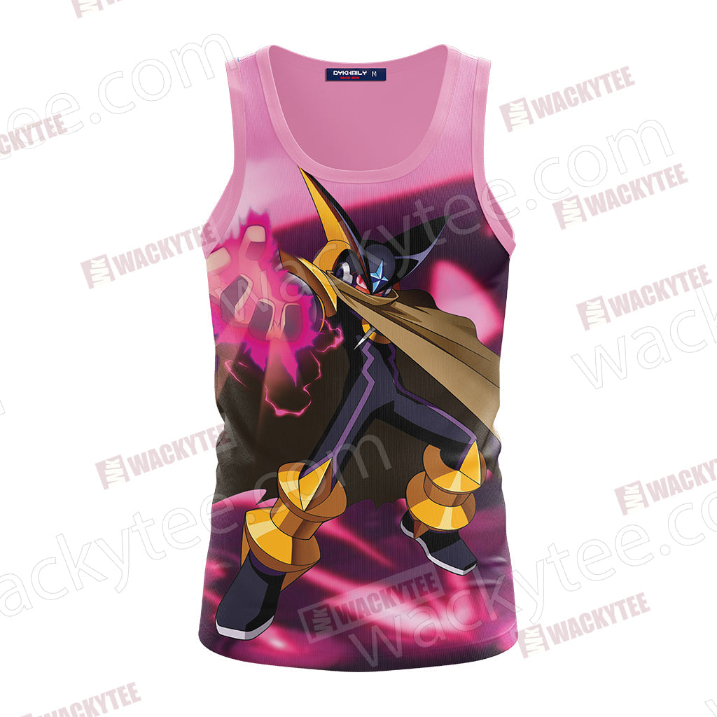 Mega Man - Bass EXE Unisex 3D T-shirt