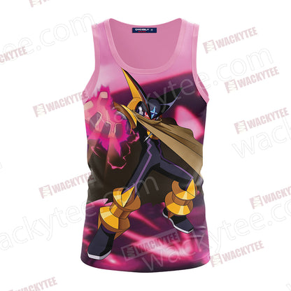 Mega Man - Bass EXE Unisex 3D T-shirt