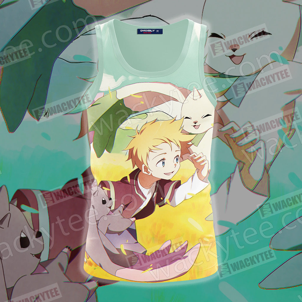 Digimon Terriermon And Lopmon Unisex 3D T-shirt
