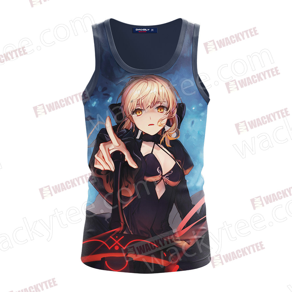 Fate/Stay Night Saber Alter 3D T-shirt