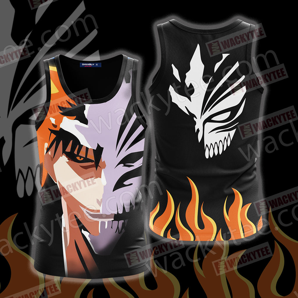 Bleach Ichigo Symbol Unisex 3D T-shirt Tank Top