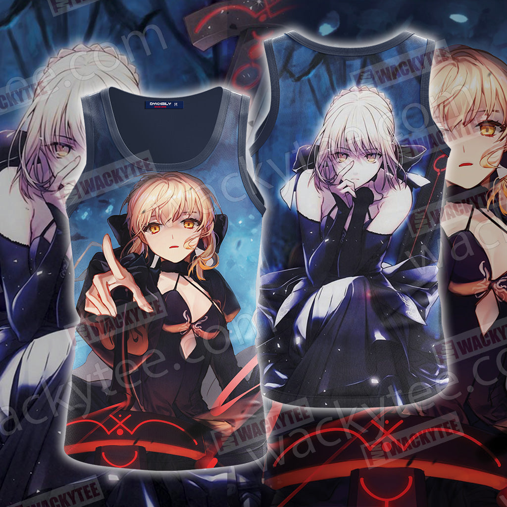 Fate/Stay Night Saber Alter 3D T-shirt Tank Top