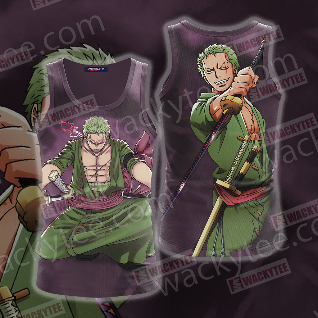 One Piece Zoro Unisex 3D T-shirt Tank Top