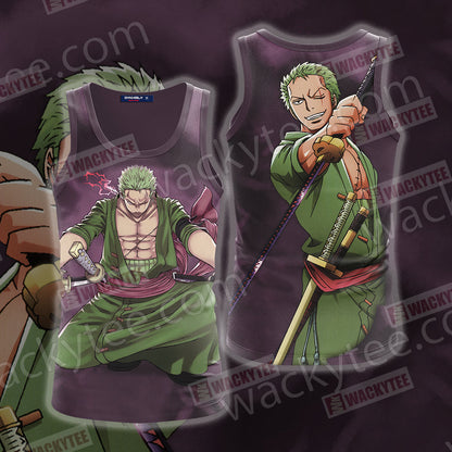 One Piece Zoro Unisex 3D T-shirt Tank Top