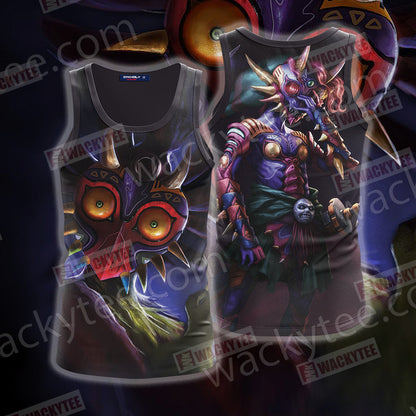 The Legend Of Zelda: Majora Skull Kid Unisex 3D T-shirt Tank Top