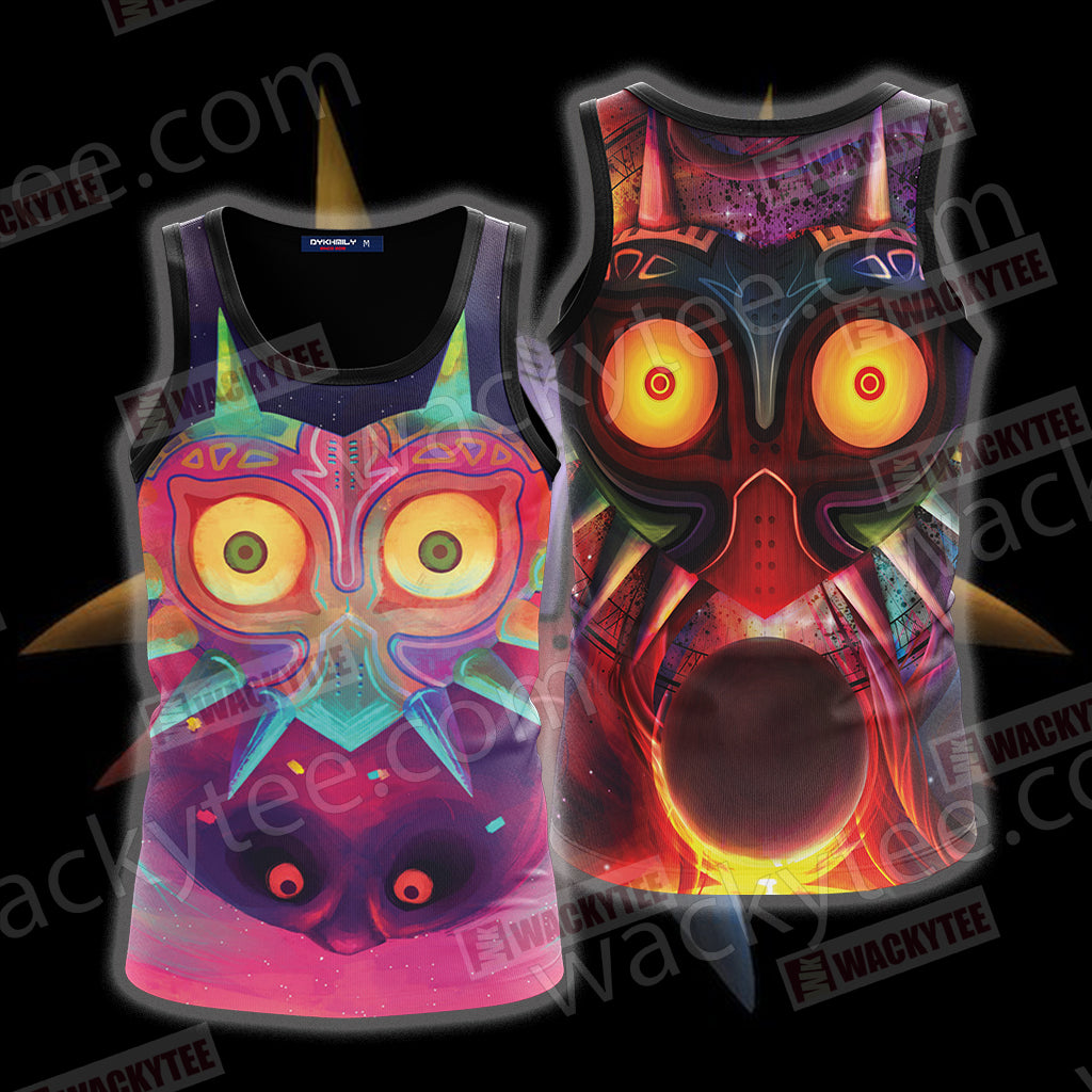 The Legend Of Zelda: Majora New Version Unisex 3D T-shirt Tank Top