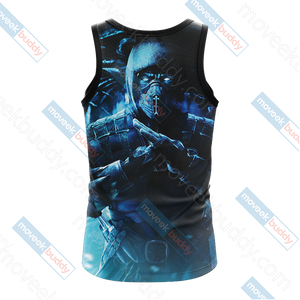 Mortal Kombat Subzero New Unisex 3D T-shirt   