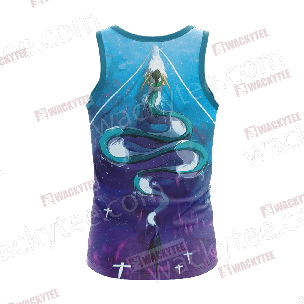 Spirited Away Ogino Chihiro And Haku Unisex 3D T-shirt