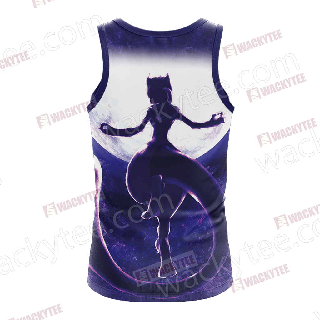 Pokemon Mewtwo Unisex 3D T-shirt