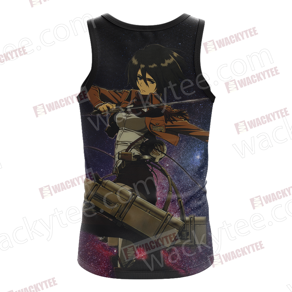 Attack On Titan - Mikasa Unisex 3D T-shirt