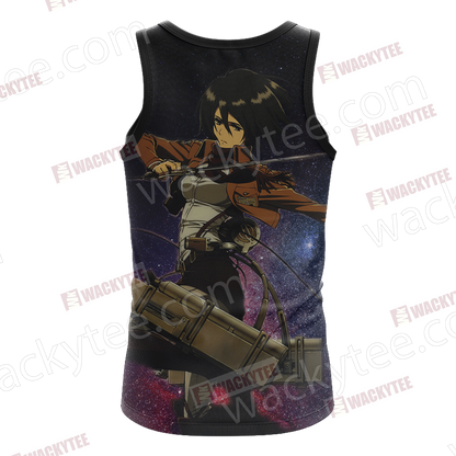 Attack On Titan - Mikasa Unisex 3D T-shirt