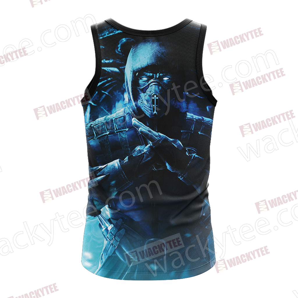 Mortal Kombat Subzero New Version Unisex 3D T-shirt