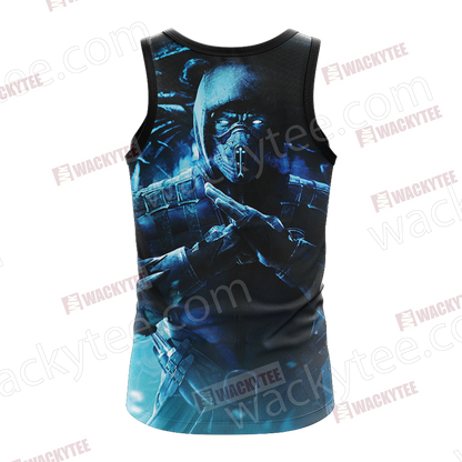 Mortal Kombat Subzero New Version Unisex 3D T-shirt