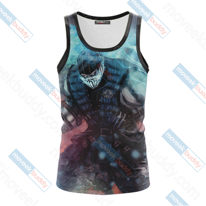 Mortal Kombat Sub-Zero Unisex 3D T-shirt