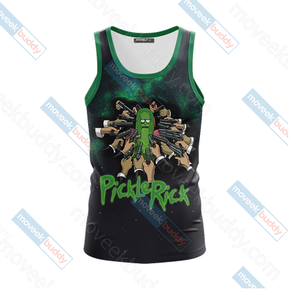 Rick and Morty Pickle Rick New Unisex 3D T-shirt