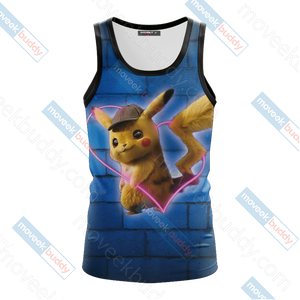 Our Love Is Electric Detective Pikachu New Unisex 3D T-shirt   