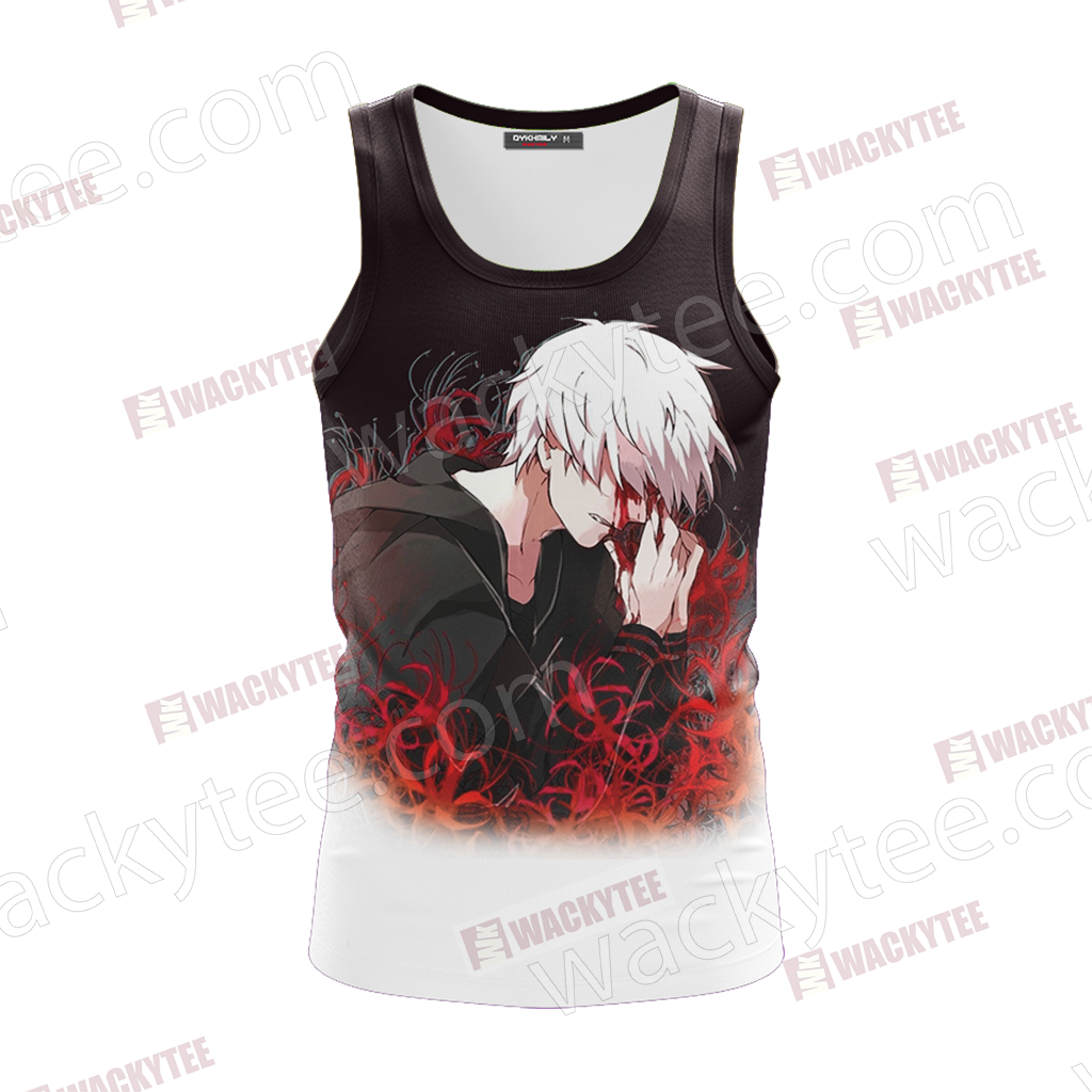 Tokyo Ghoul - Kaneki Ken New Version Unisex 3D T-shirt