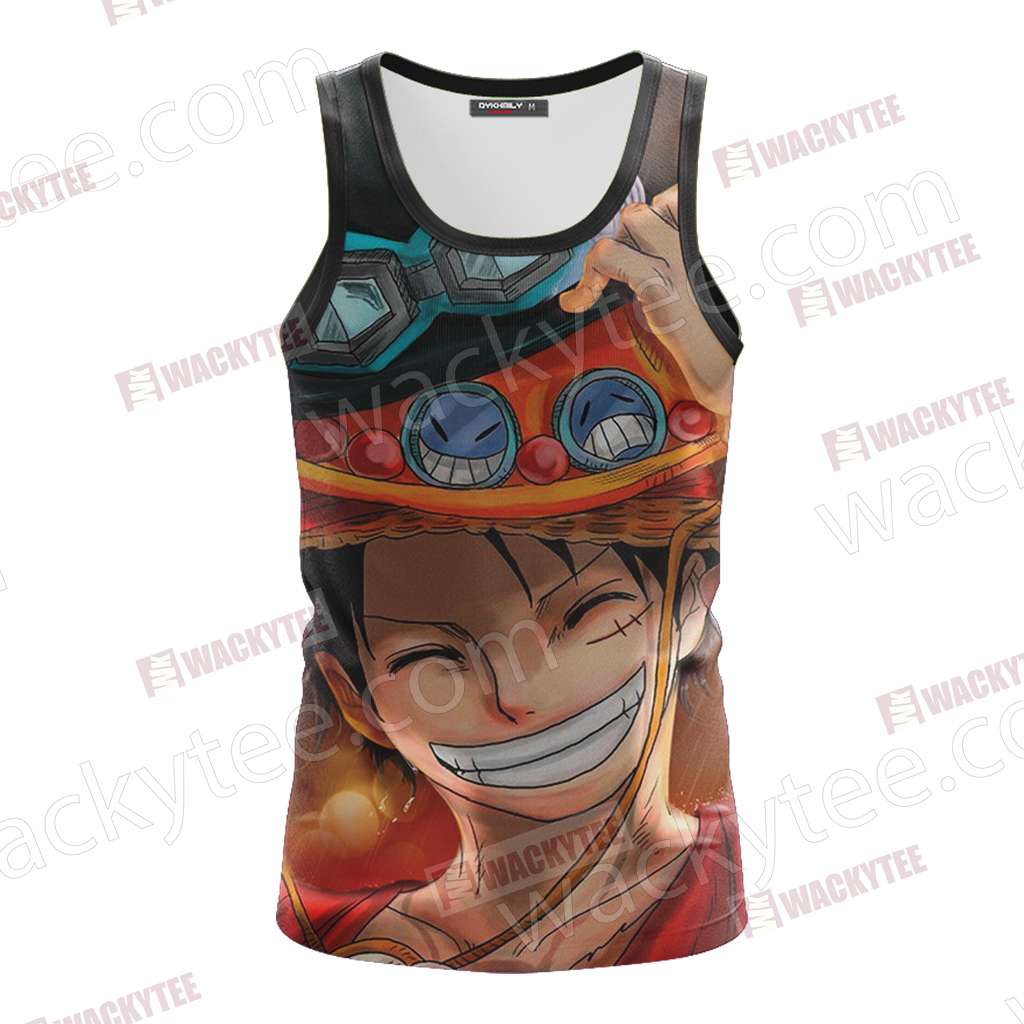 One Piece Luffy Ace Sabo Unisex 3D T-shirt
