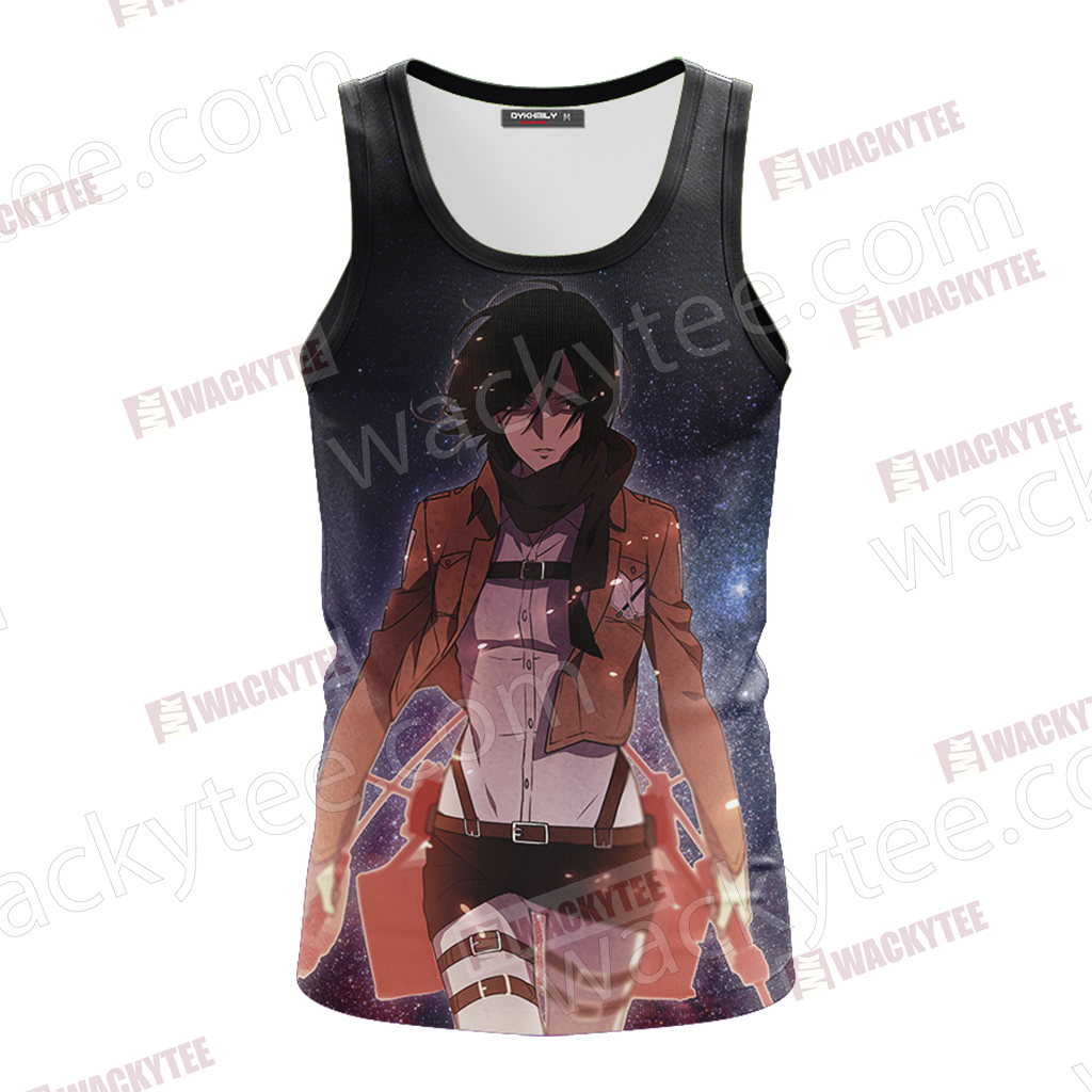 Attack On Titan - Mikasa Unisex 3D T-shirt