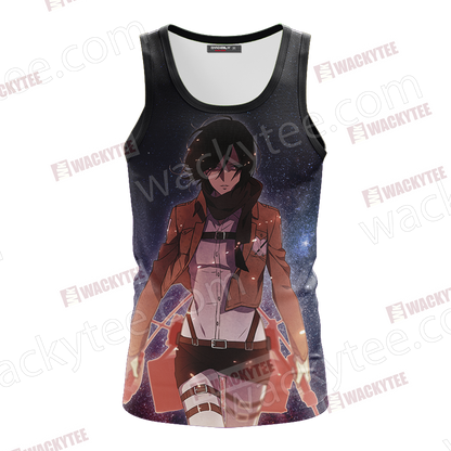 Attack On Titan - Mikasa Unisex 3D T-shirt