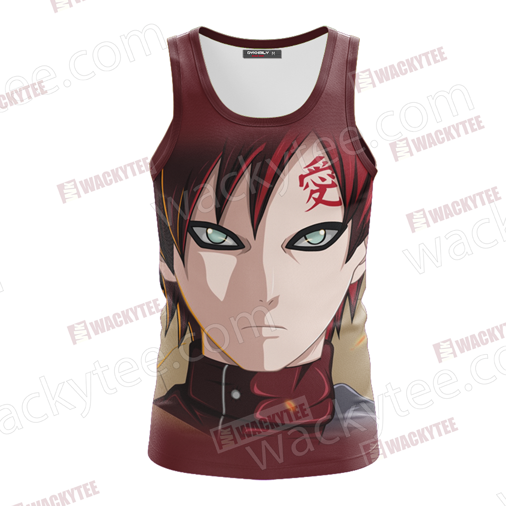 Naruto Gaara New Unisex 3D T-shirt