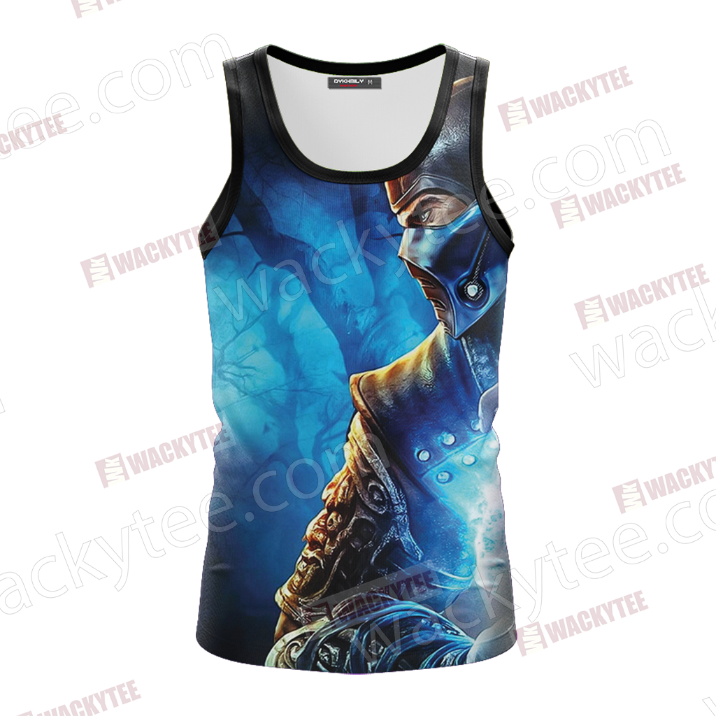 Mortal Kombat Subzero New Version Unisex 3D T-shirt