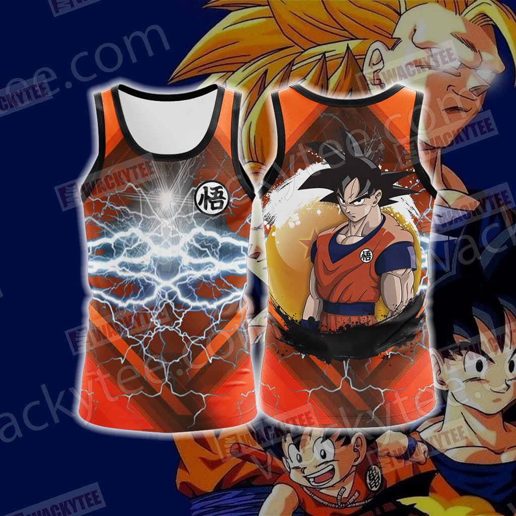 Dragon Ball - Goku New Unisex 3D T-shirt Tank Top