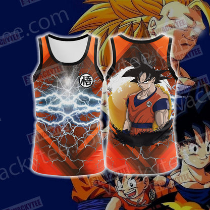 Dragon Ball - Goku New Unisex 3D T-shirt Tank Top